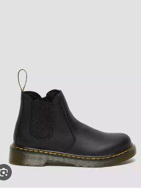 🥾🖤 Dr. Martens Junior 2976 Softy T Leather Chelsea Boots – Toddler US 9 🖤🥾